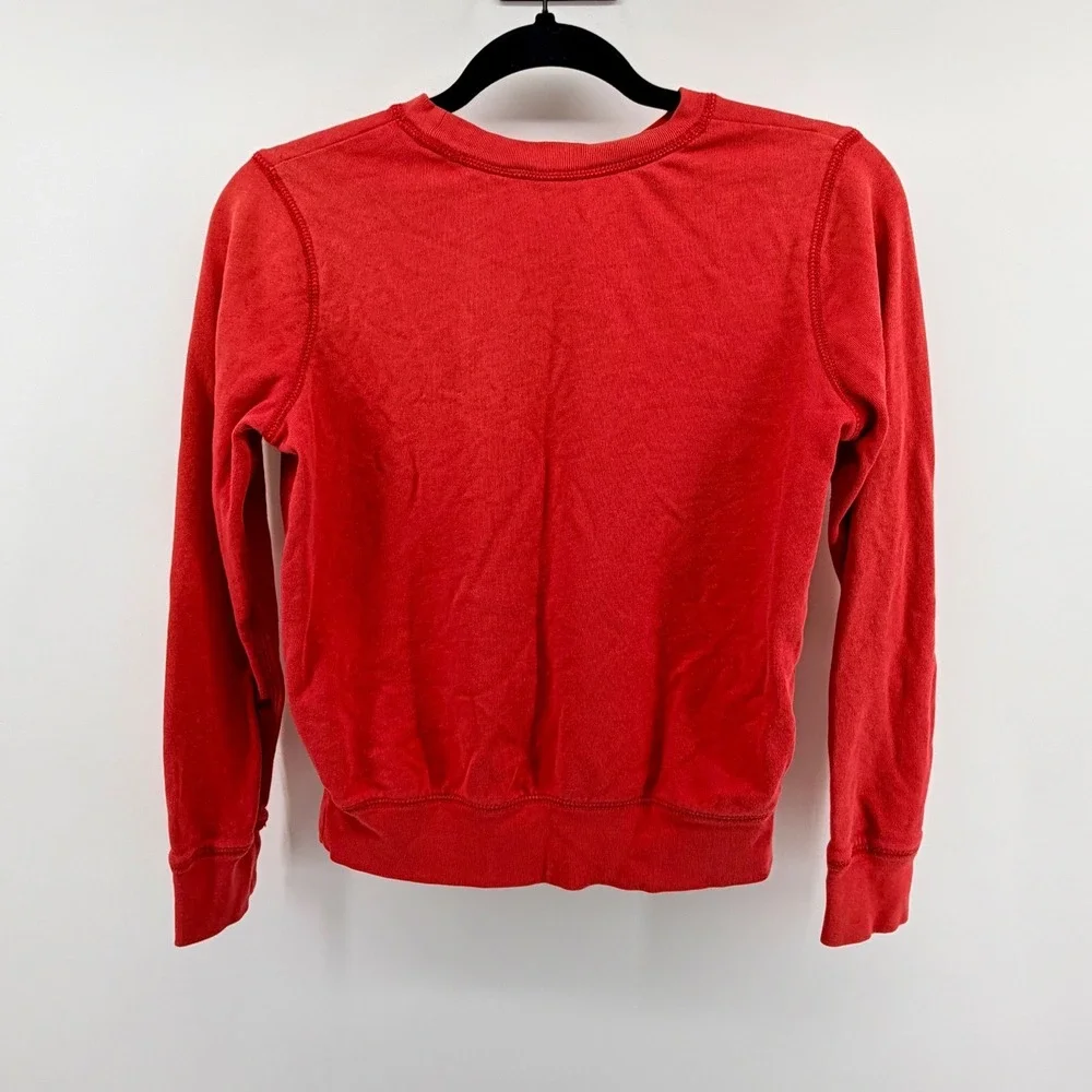 Kids Ralph Lauren Red‎ Crewneck Sweatshirt Nautical RL Cruising Class L 12-14